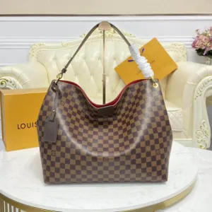 1984 Damier Ebene Graceful Bag - LUV 524