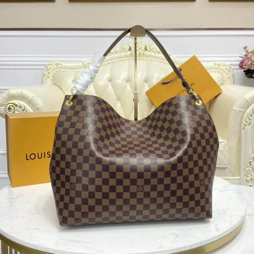 1984 Damier Ebene Graceful Bag - LUV 524