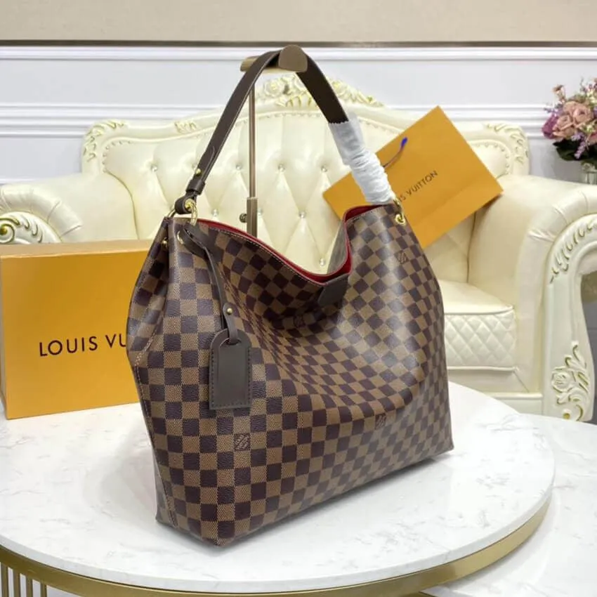 1984 Damier Ebene Graceful Bag - LUV 524