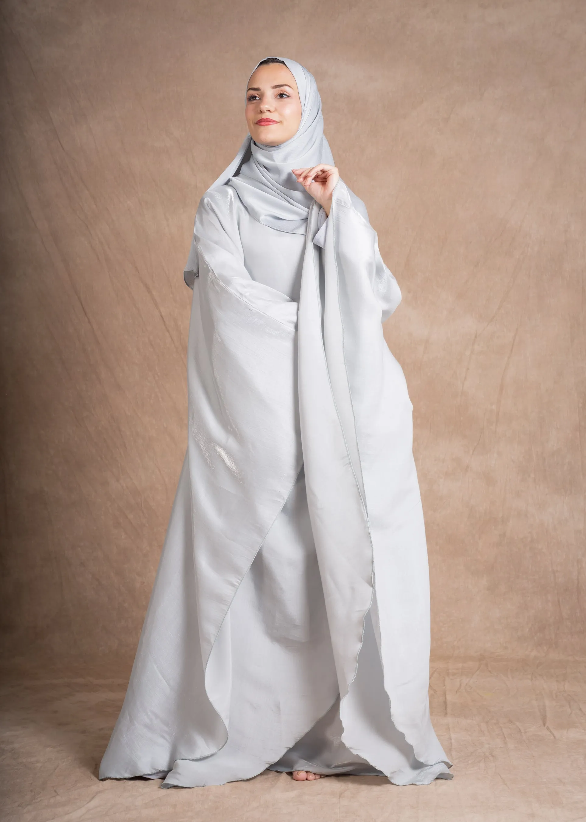 AMEERA KAFTAN ABAYA - ICY BLUE