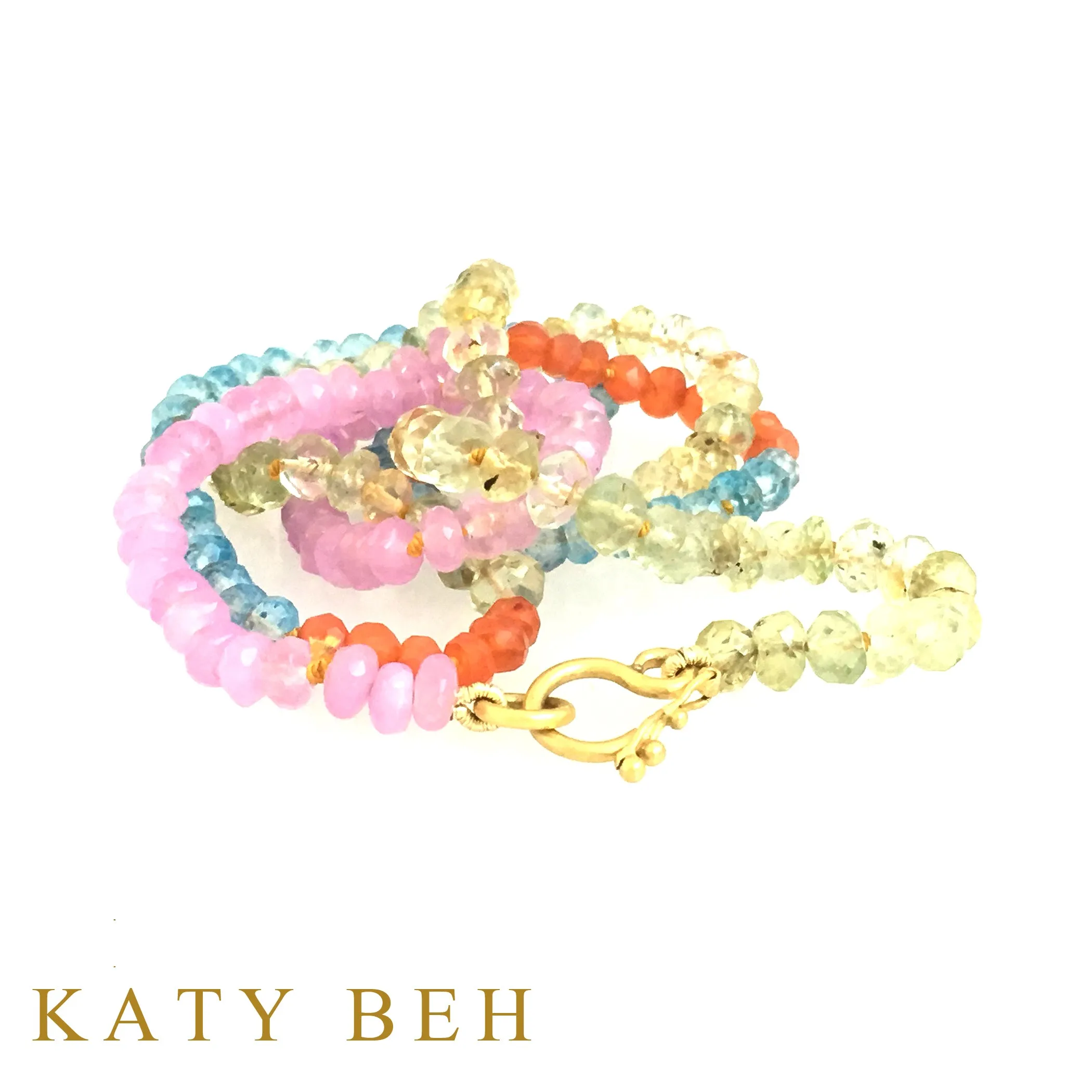 Charlotte Multi Gemstone Necklace