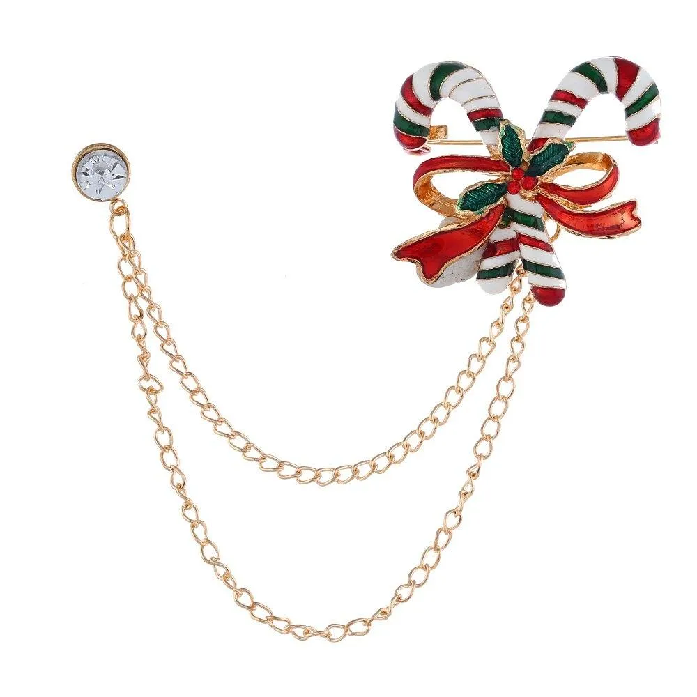 Christmas Series Metal Brooch Pins