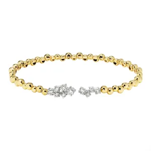 Eternal Open Embrace Diamond Bangle