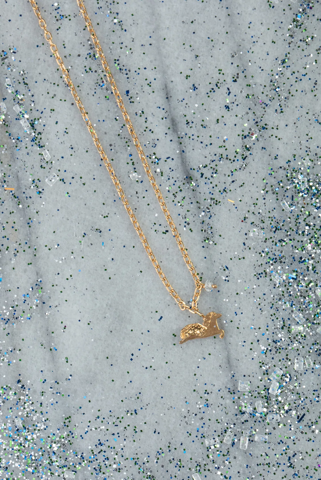 mini pegasus pendant