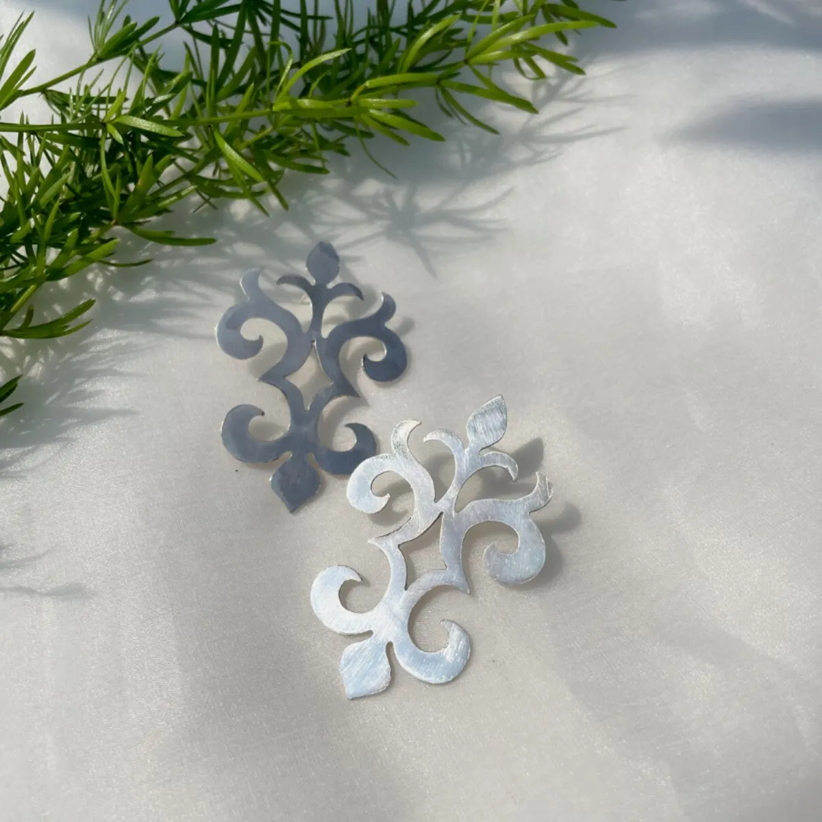 Pichola Ear Pieces | Vintage Silver Jewellery | Graceful & Glamorous
