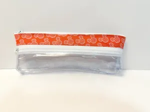 Toothbrush Bag - Coral Silhouettes