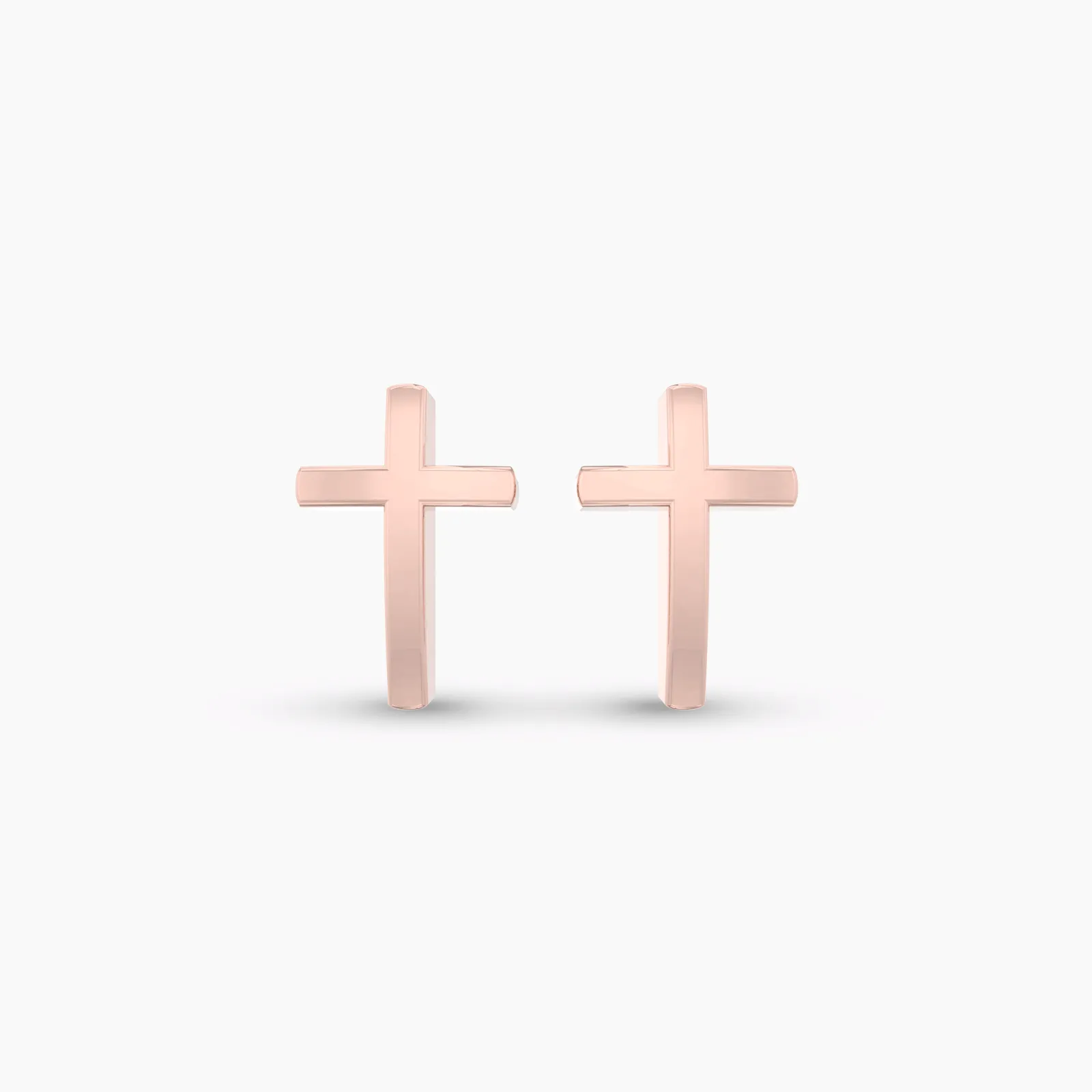 VAIRAM Golden Holy Cross Earstud