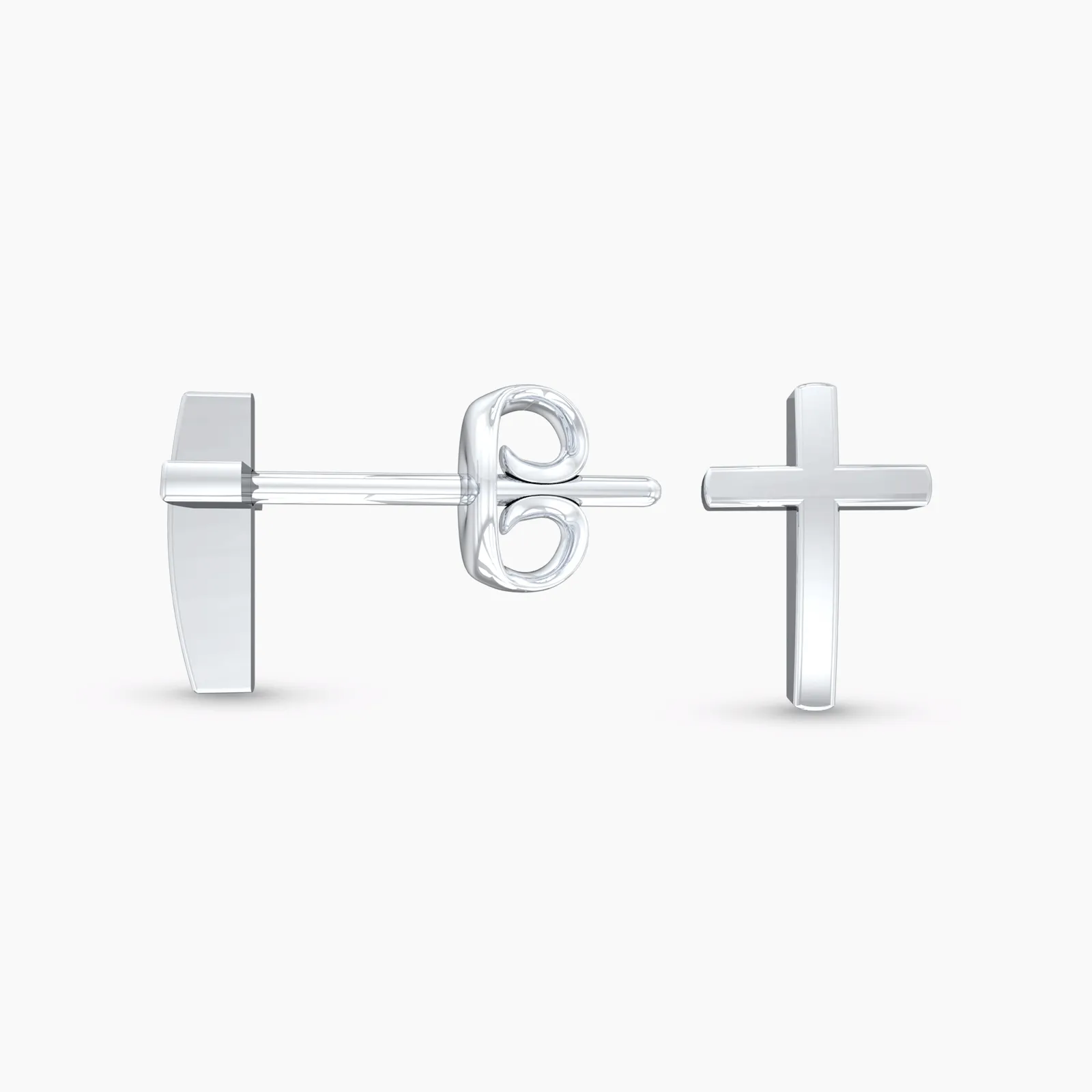 VAIRAM Golden Holy Cross Earstud