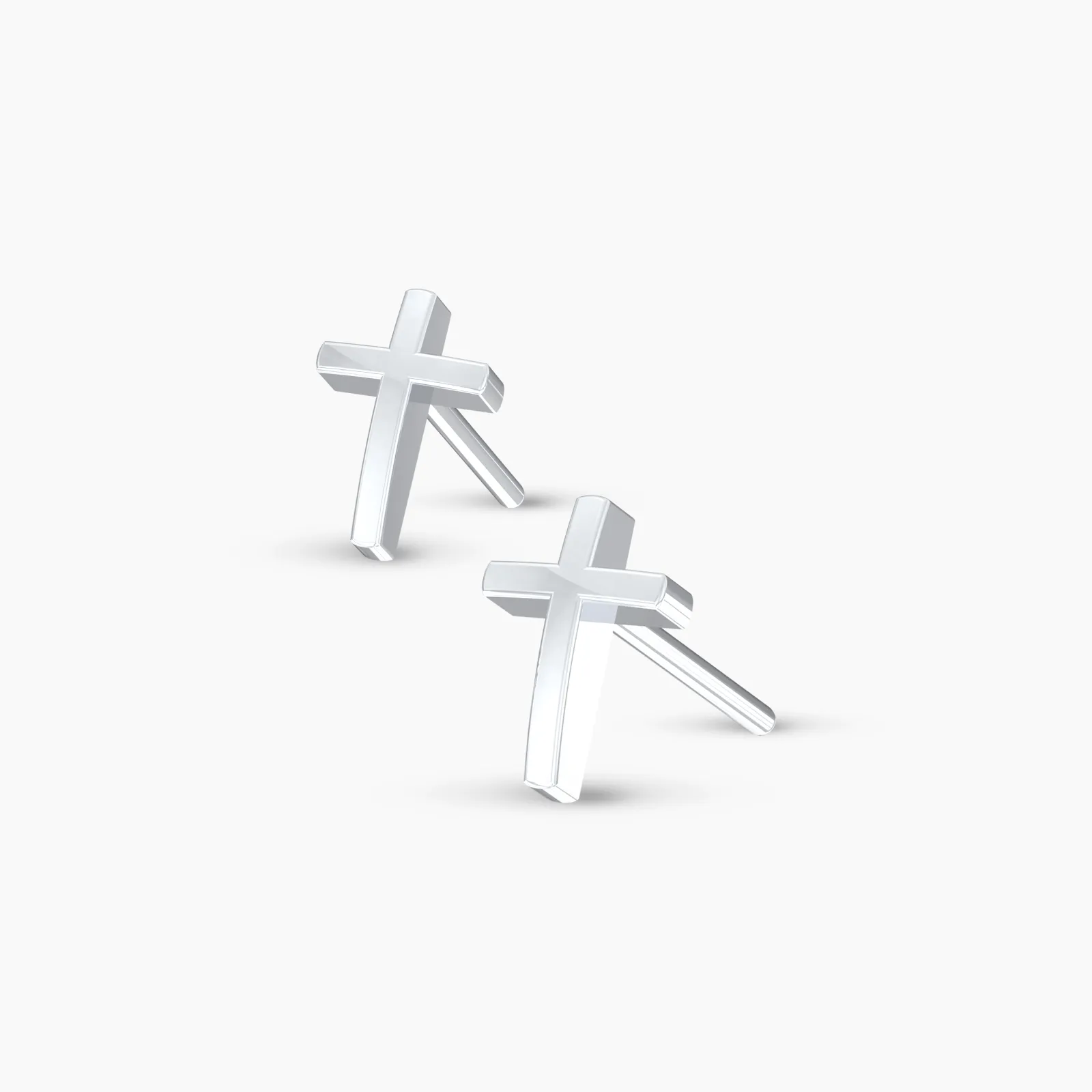 VAIRAM Golden Holy Cross Earstud